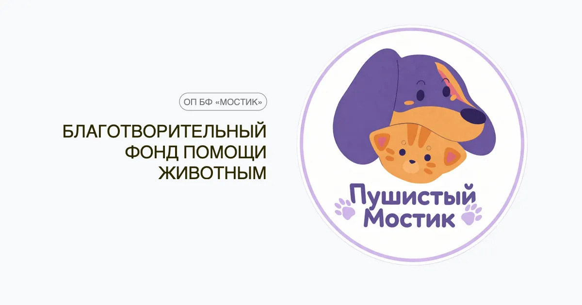 Благотворительный фонд помощи животным «Пушистый Мостик»